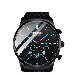 Simple And High-end Elegant Cool Ultra-thin Calendar Quartz Watch