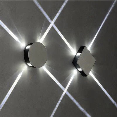 Waterproof A Beam Of Light Wall Lamp