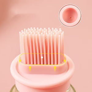 Portable Oil Bottle with Brush Silicone Barbecue Liquid Gadgets High-temperature Kitchen