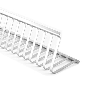 Stainless Steel Barbecue Grill Holder Smoking Rib Racks Grilling BBQ Accessories Outdoor Roasting